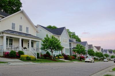 Siding on a Residential Home